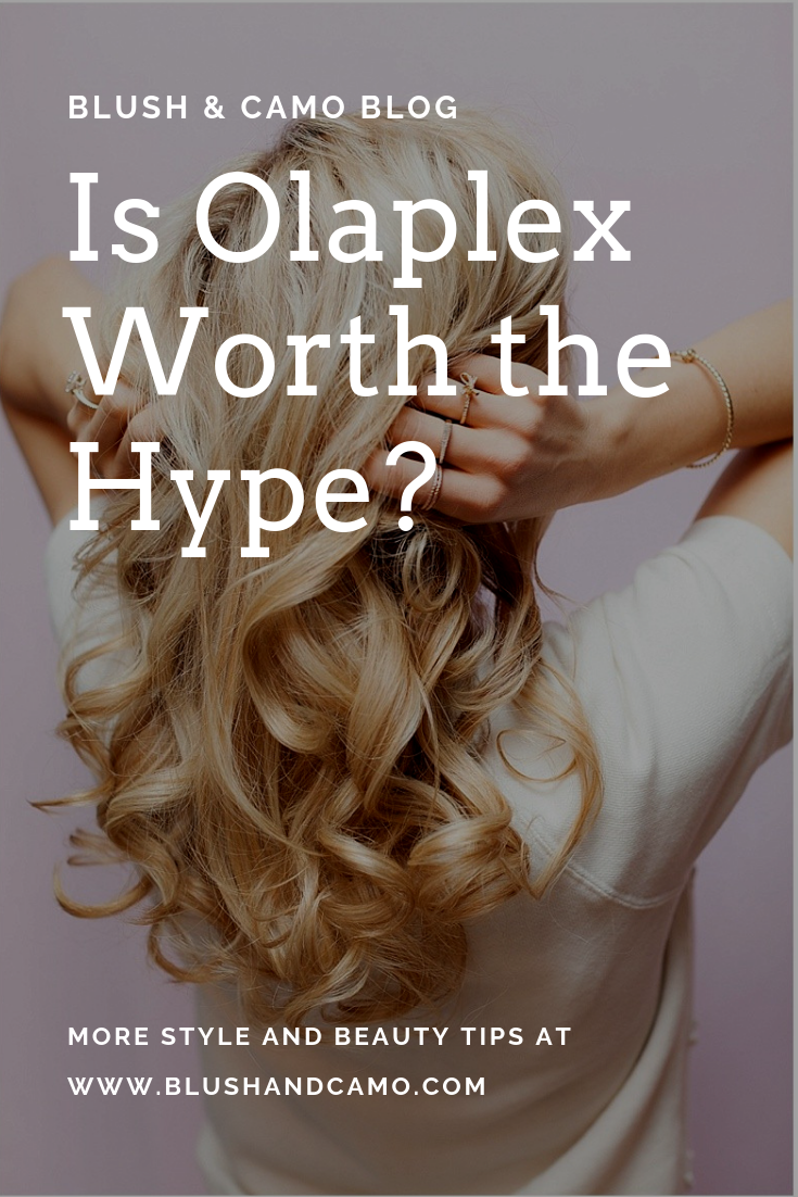 Is Olaplex Worth The Hype?, olaplex review, olaplex, hair review, hair tips, blush and camo