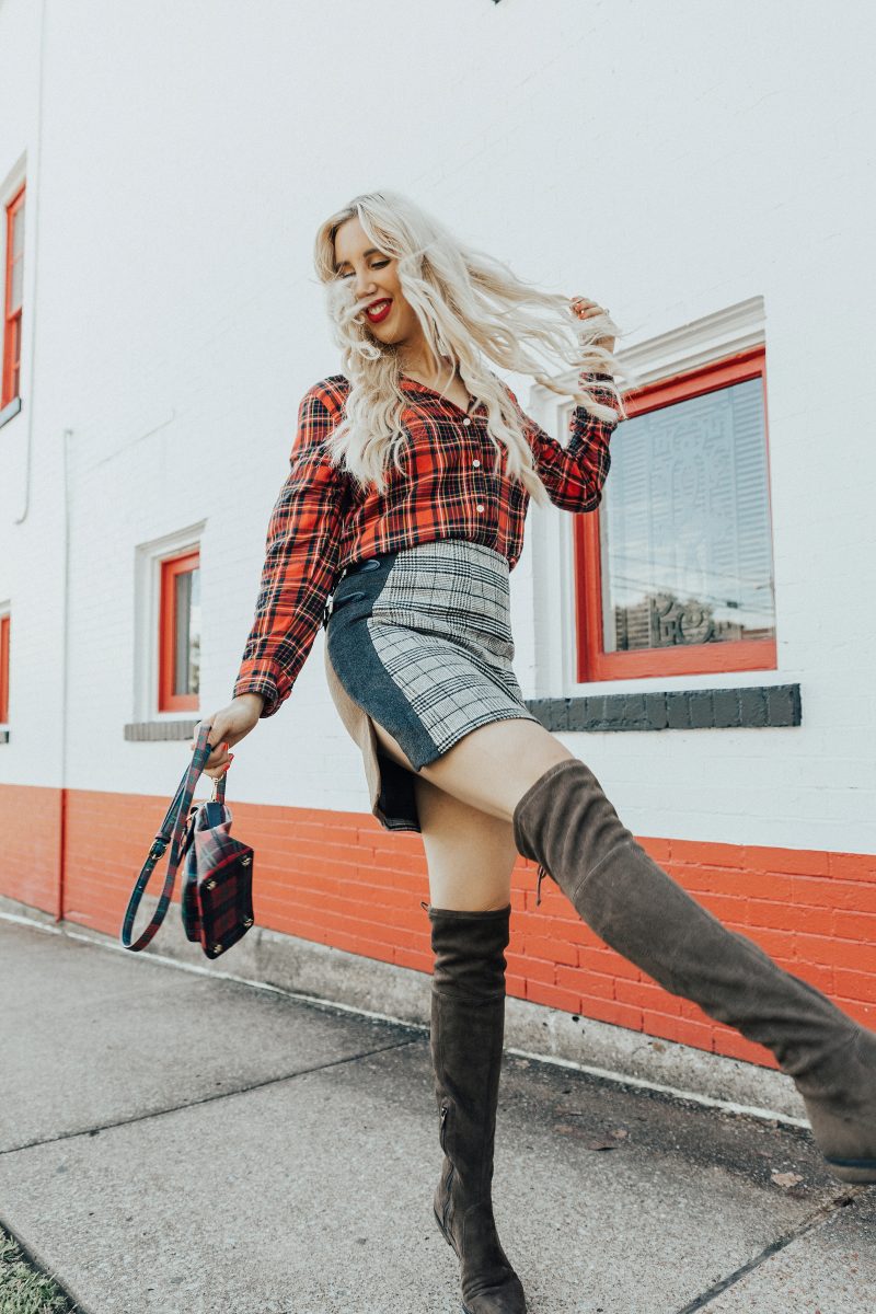 blush and camo, pattern mixing, style prepping, style tips,how to style, fall style, fall style inspo, otk boots
