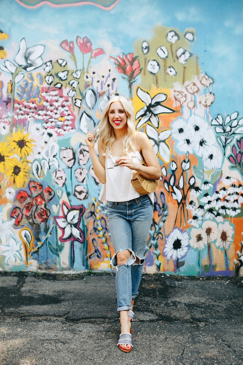 The Most Instagram Worthy Spots in Nashville, blush and camo, nashville murals, 