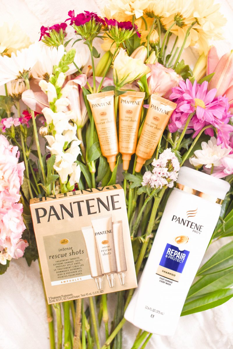 blush and camo, HOW I DEEP CONDITION MY HAIR UNDER $5 WITH PANTENE PRO-V INTENSE RESCUE SHOTS﻿, pantene rescue shots, hair care, hairstyle, deep condition
