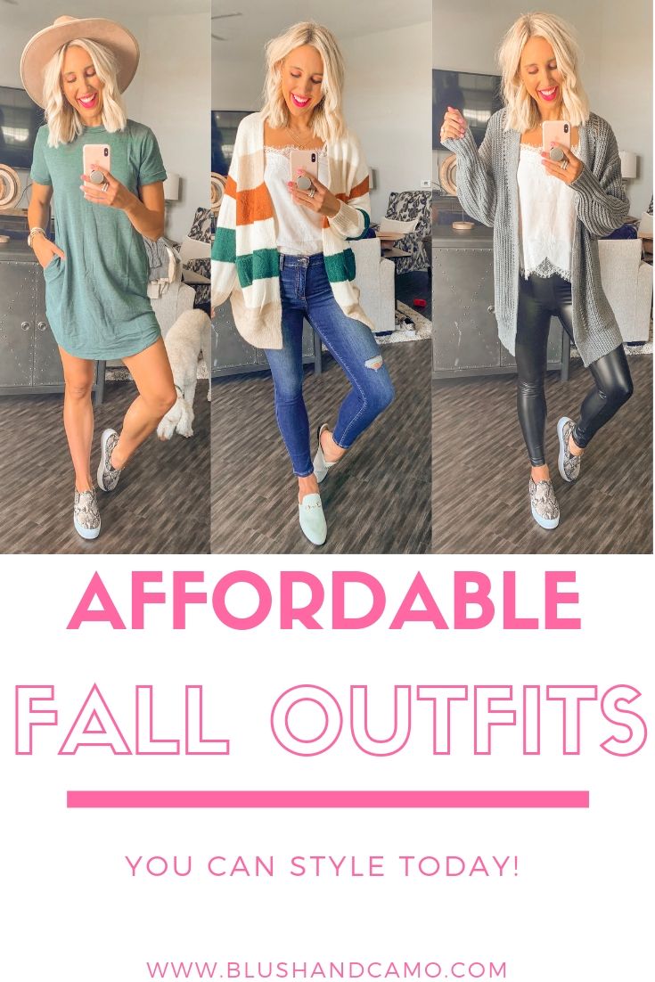 4 Casual and Affordable Fall Outfits to Replicate Now