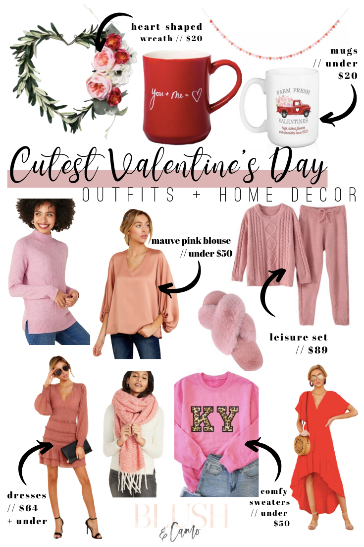 The CUTEST Valentine's Day Outfits + Home Decor