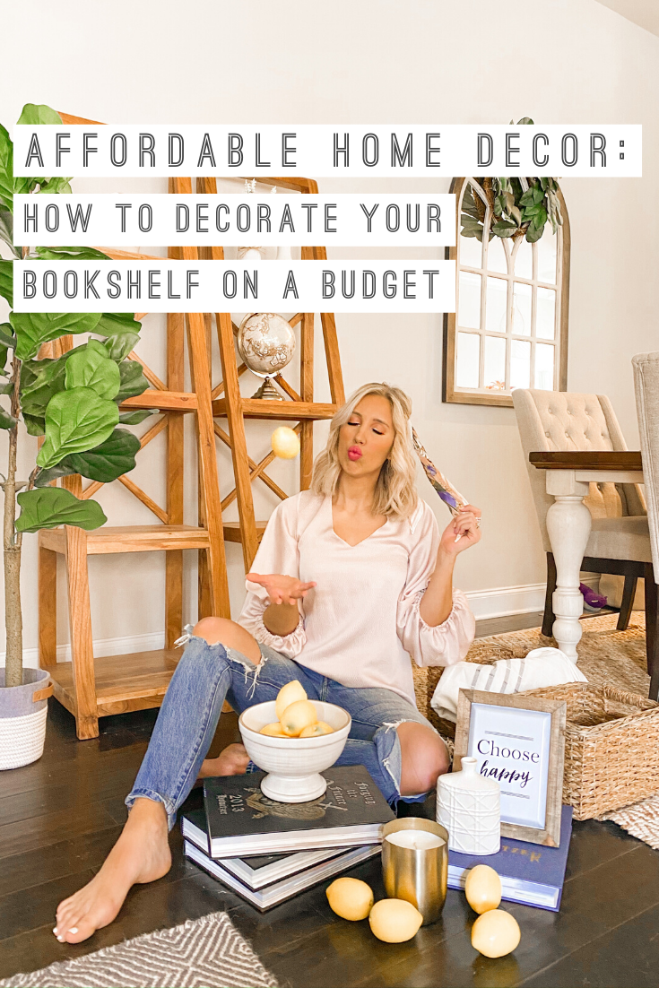 How To Decorate Your Shelves On A Budget
