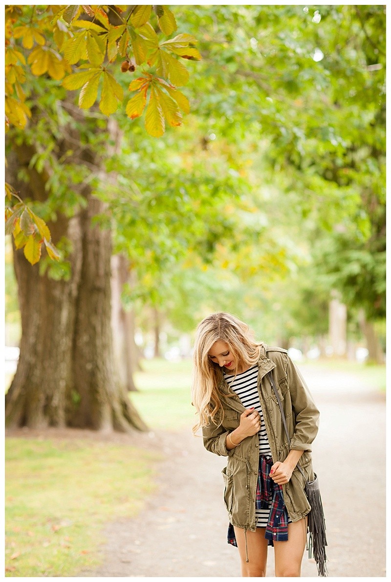 A Military Girl Gives Her Take on the Fashionable Military Jacket