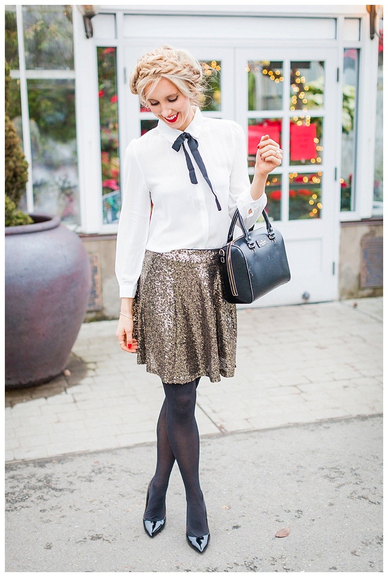 One Skirt, Two Ways for NYE