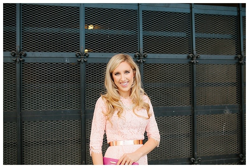 Blush Lace Dress