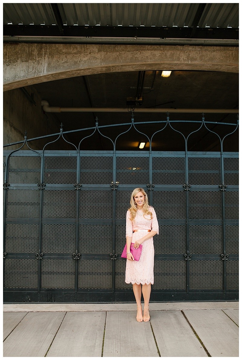 Blush Lace Dress