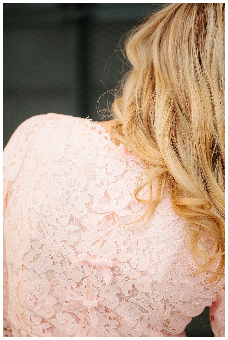 Blush Lace Dress