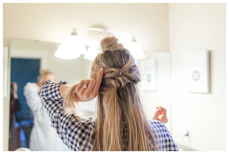 Half Up Hairstyle