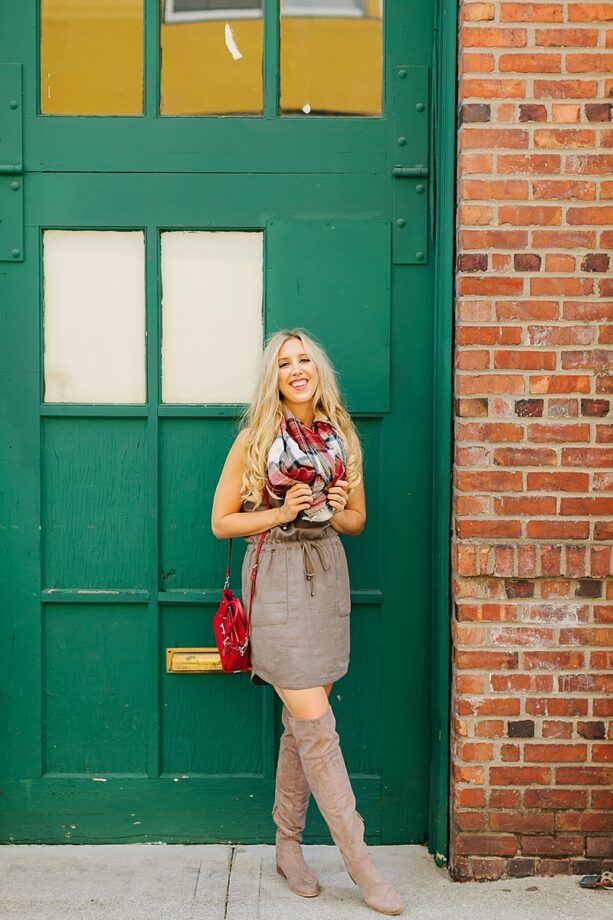 blush and camo, fall fashion, how to style, how to wear plaid