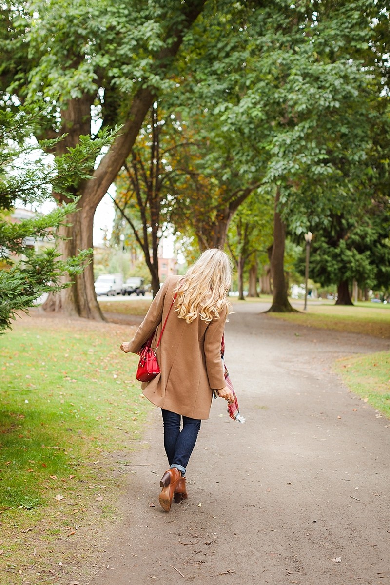 blush and camo, fall fashion, It Girl, style blog, fashion blog, plaid, booties