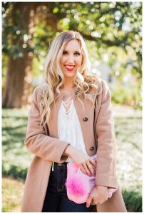 blush and camo, feminine style, pink style, pink beanie, winter essentials, winter classics