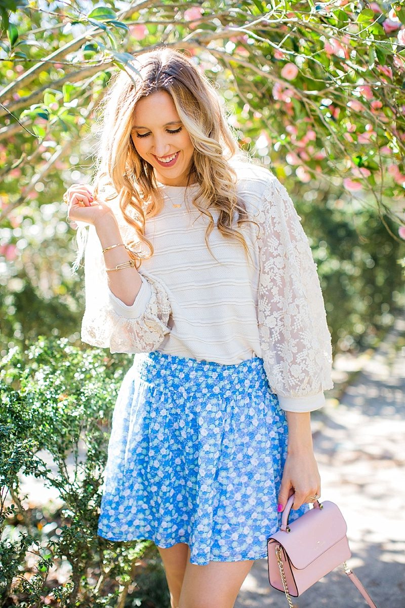 blush and camo, anthropologie, spring style, fashion blog, style blog, stye tips, shopping tips, old navy skirt, pink heels, block heels, old navy skirt 