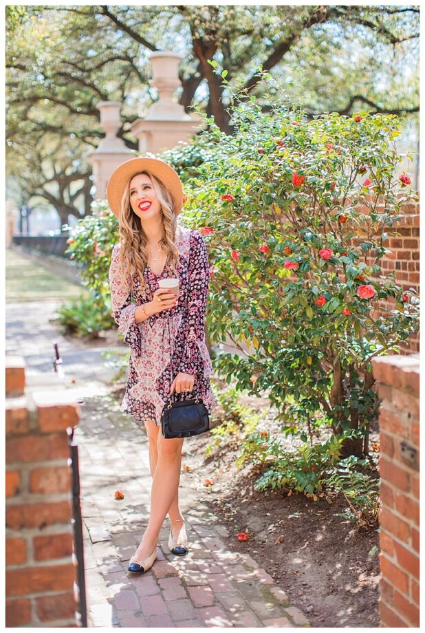 blush and camo, blog tips, photography tips, photography, spring style, rebecca minkoff, chanel flats, boater hat