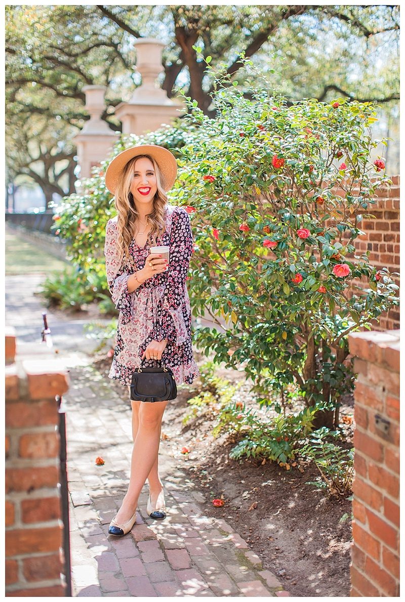 blush and camo, blog tips, photography tips, photography, spring style, rebecca minkoff, chanel flats, boater hat 