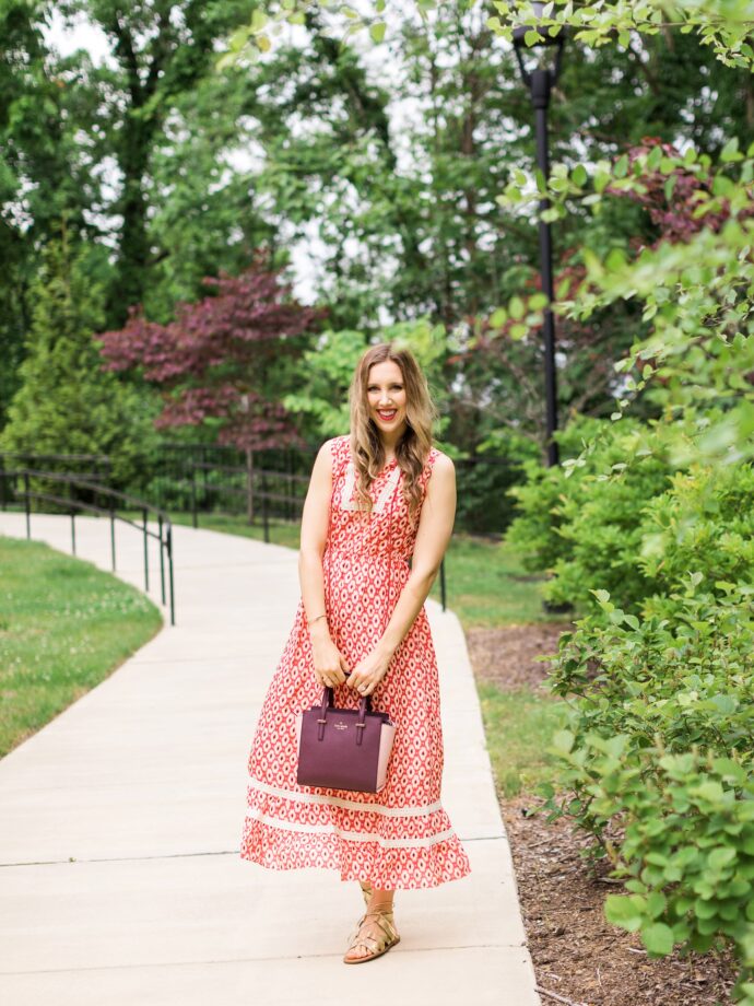 blush and camo, kate spade new york, HauteLook, spring outfit