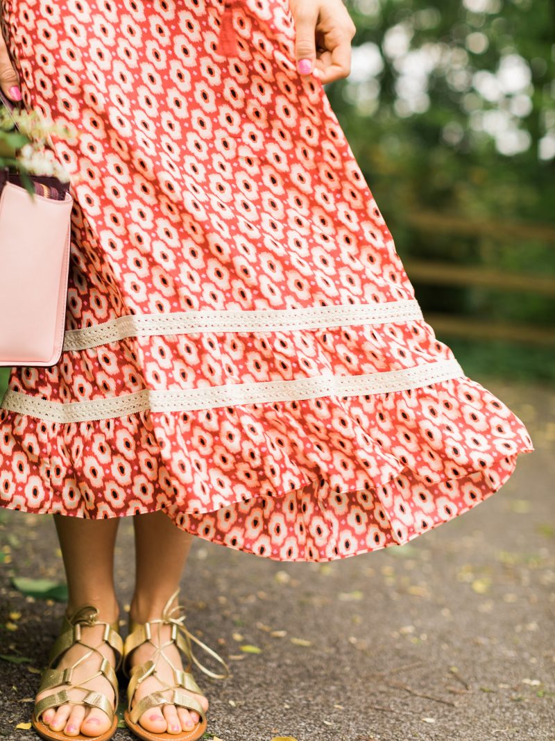 blush and camo, kate spade new york, HauteLook, spring outfit