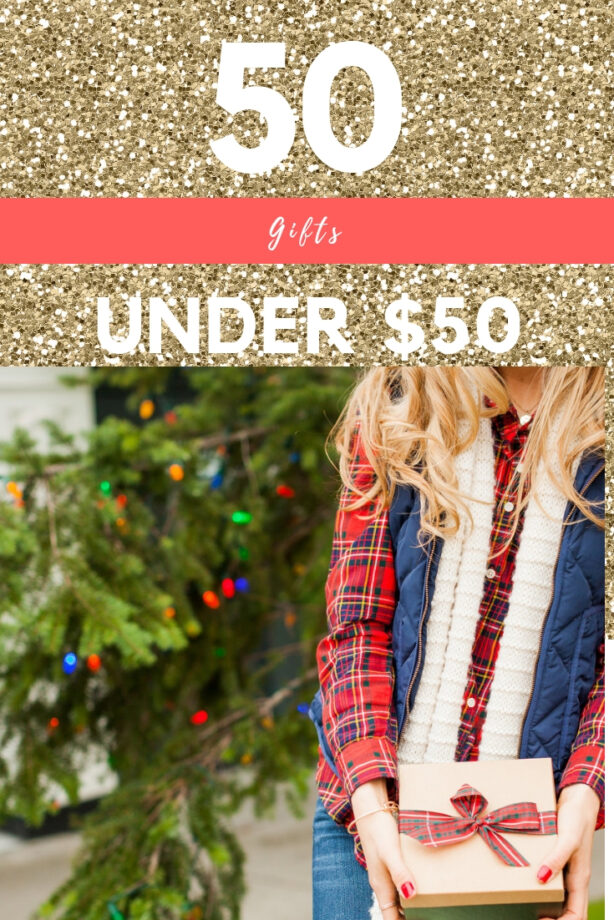 50 Gifts Under $50, gifts under $50, blush and camo, gift guide