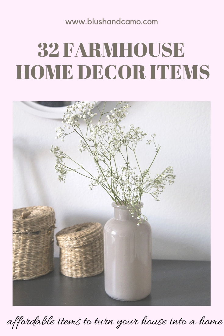 The CUTEST farmhouse home decor items on the internet