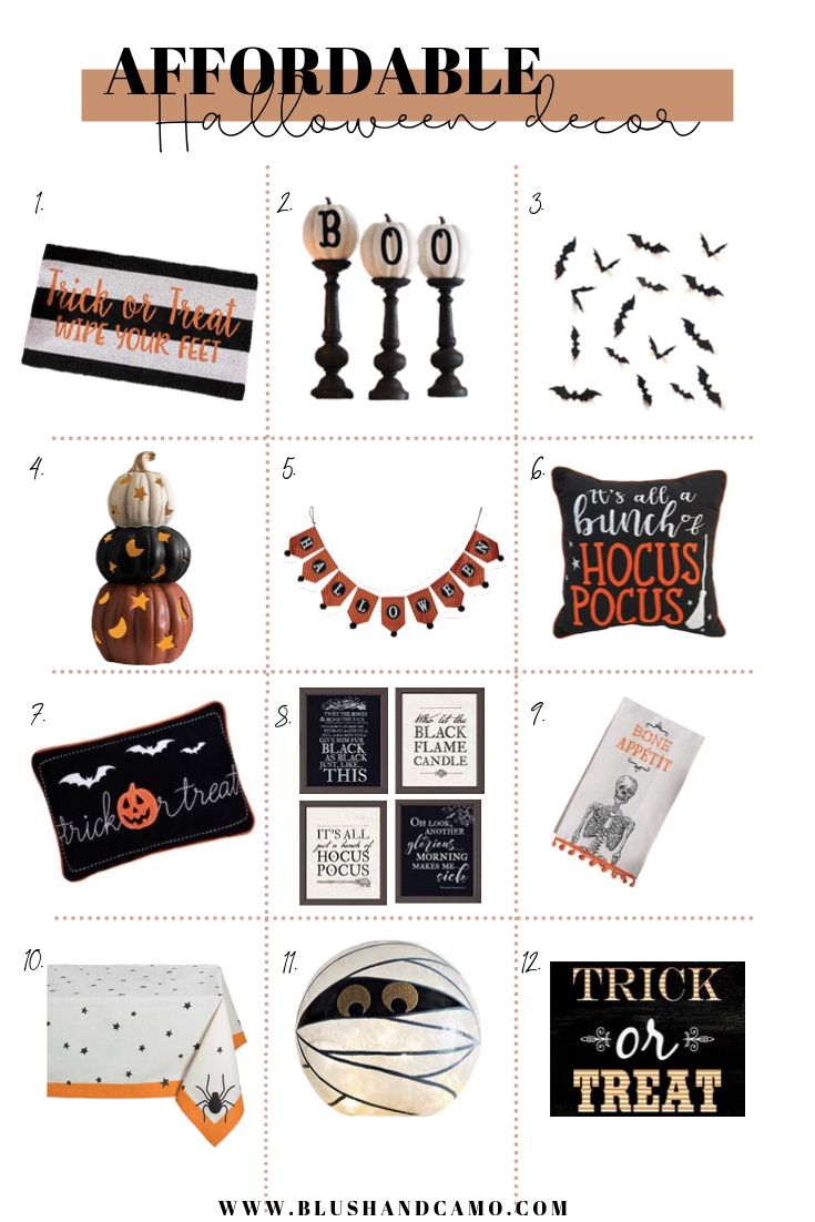 The BEST Halloween Decorations Under $50