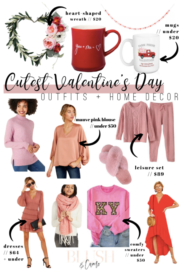 The CUTEST Valentine's Day Outfits + Home Decor