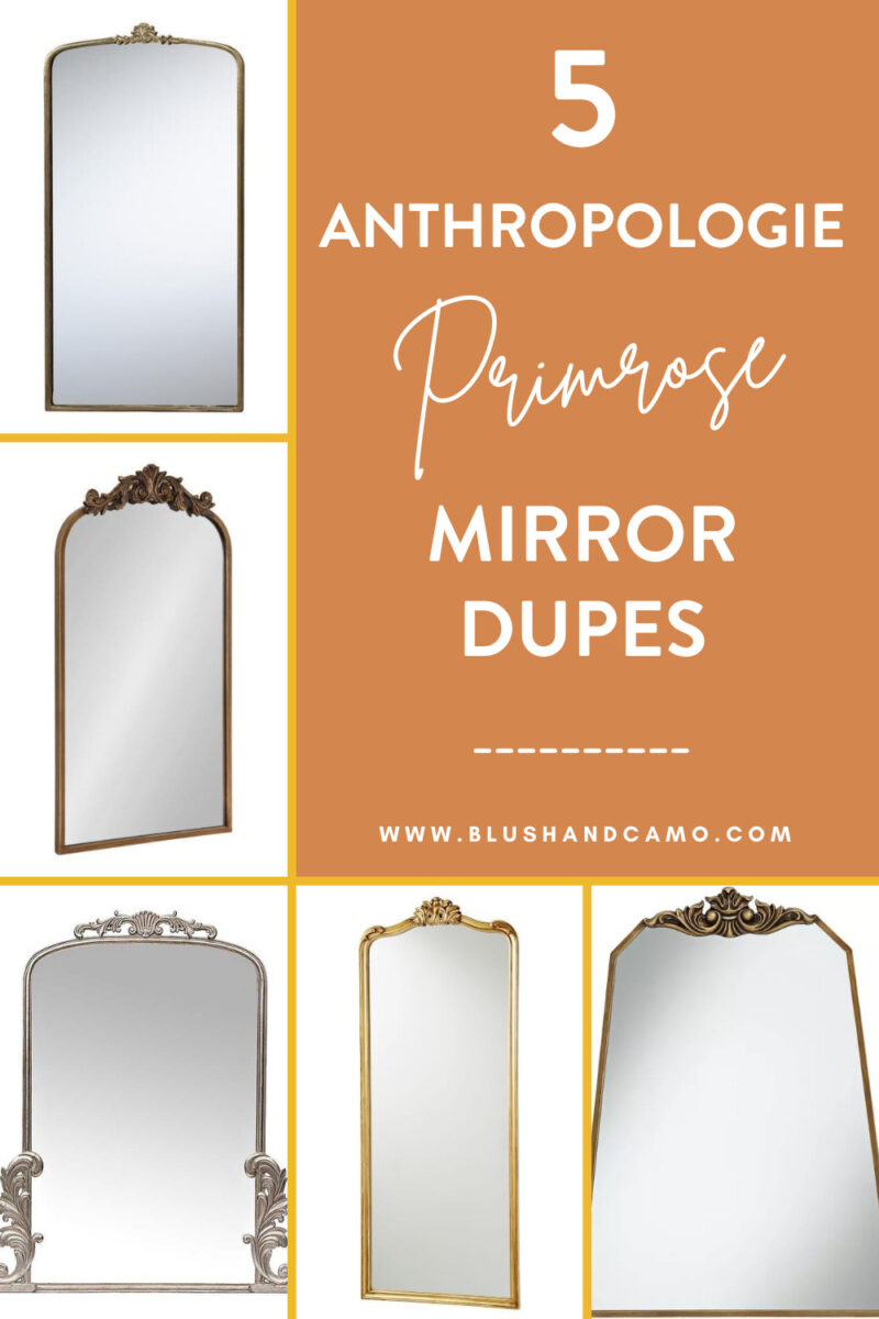 5 Affordable Anthropologie Mirror Dupes