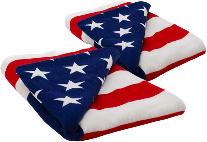 American Flag Towel